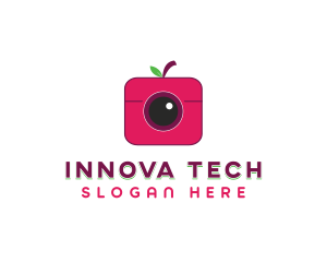 Berry Instagram Camera logo design