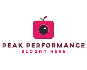 Berry Instagram Camera logo design