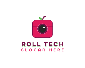 Berry Instagram Camera logo design