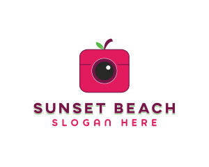 Berry Instagram Camera logo design