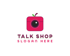 Berry Instagram Camera logo design