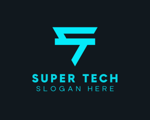 Generic Tech Letter S logo design