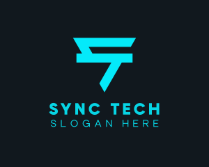 Generic Tech Letter S logo design