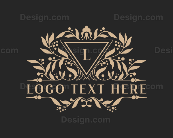 Luxury Floral Garden Logo