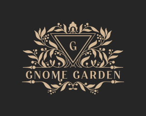 Luxury Floral Garden logo design