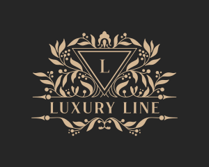 Luxury Floral Garden logo design