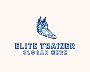 Activewear Trainers Shoes logo design