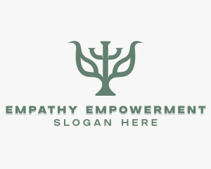 Therapy Psychiatry Wellness logo design