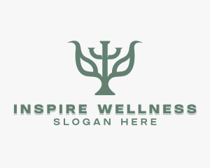 Therapy Psychiatry Wellness logo design