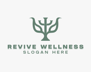 Therapy Psychiatry Wellness logo design