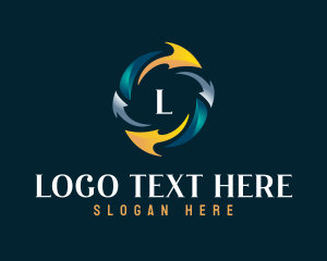 Professional Business Arrow logo
