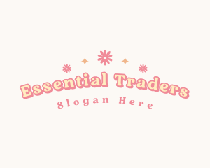 Cute Quirky Flower Logo