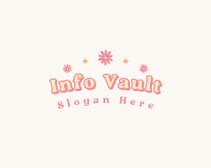 Cute Quirky Flower Logo