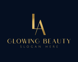 Luxury Letter LA Monogram logo