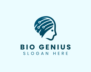 Human Brain Technology logo design