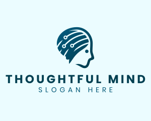 Human Brain Technology logo design