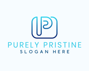  Business Startup Letter P logo design