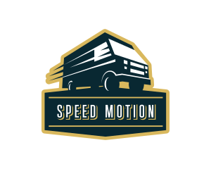 Truck Express Delivery logo design