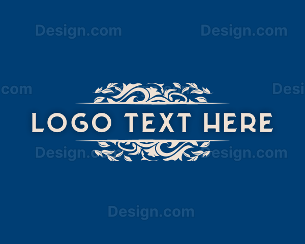 Luxury Ornamental Restaurant Logo