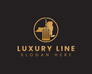 New York Luxury Building logo design