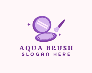 Beauty Makeup Compact logo design