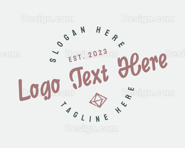 Jewelry Retro Business Logo