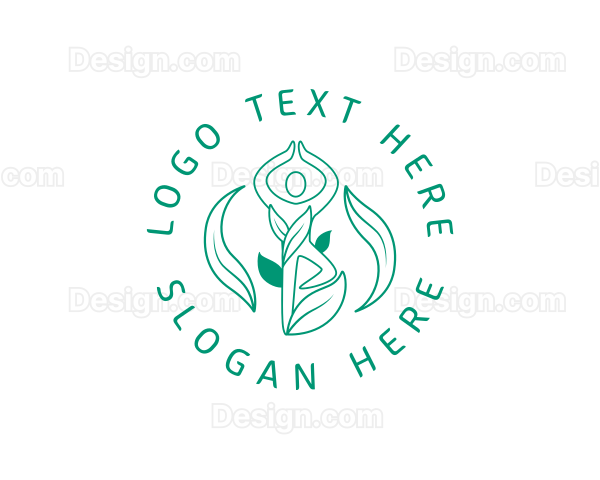 Organic Yoga Wellness Logo