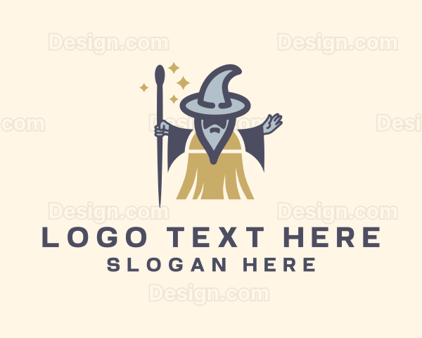 Cleaning Magic Wizard Logo