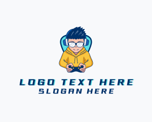 Gamer Boy Avatar logo