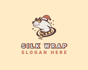 Cool Pet Dog Scarf logo design