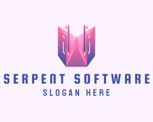 Pixelated Software Technology logo design