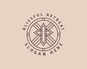 Holy Christian Cross logo design