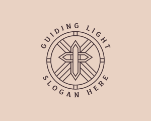 Holy Christian Cross logo design