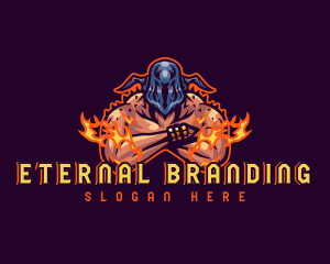 God Flame Hades logo