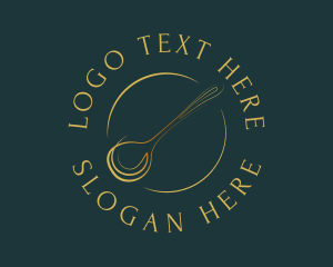 Elegant Dining Spoon logo