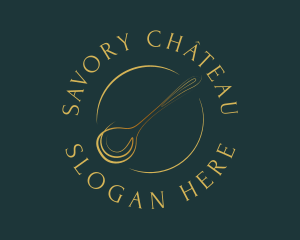 Elegant Dining Spoon logo design