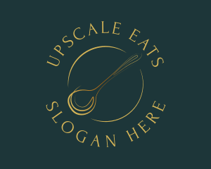 Elegant Dining Spoon logo design