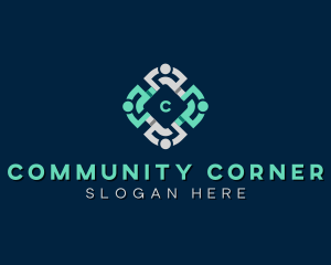 People Community Team logo design