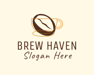 Coffee Brewery Cafe logo design