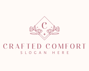 Floral Ornament Decor logo design