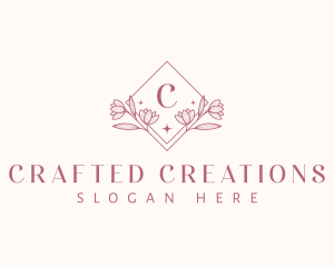 Floral Ornament Decor logo design