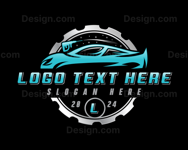 Car Automotive Wash Logo