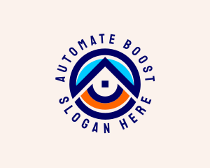 House Roof Renovation logo design