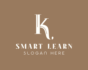 Elegant Company Letter K logo