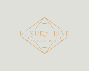 Golden Diamond Wordmark logo design