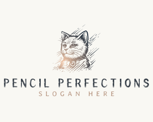 Elegant Kitty Cat logo