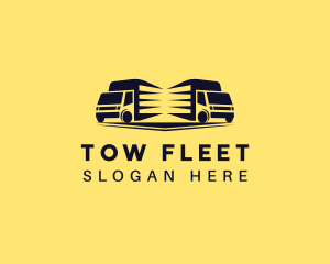 Logistics Vehicle Truck logo design