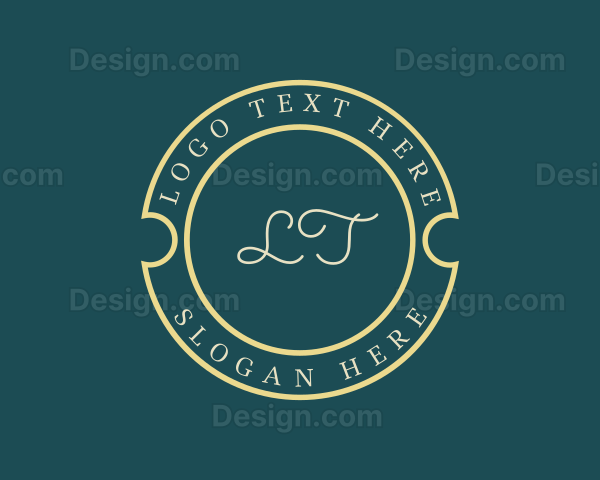 Elegant Cursive Company Logo