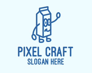 Happy Milk Carton logo design