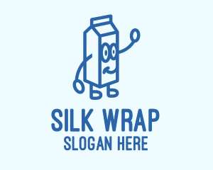 Happy Milk Carton logo design